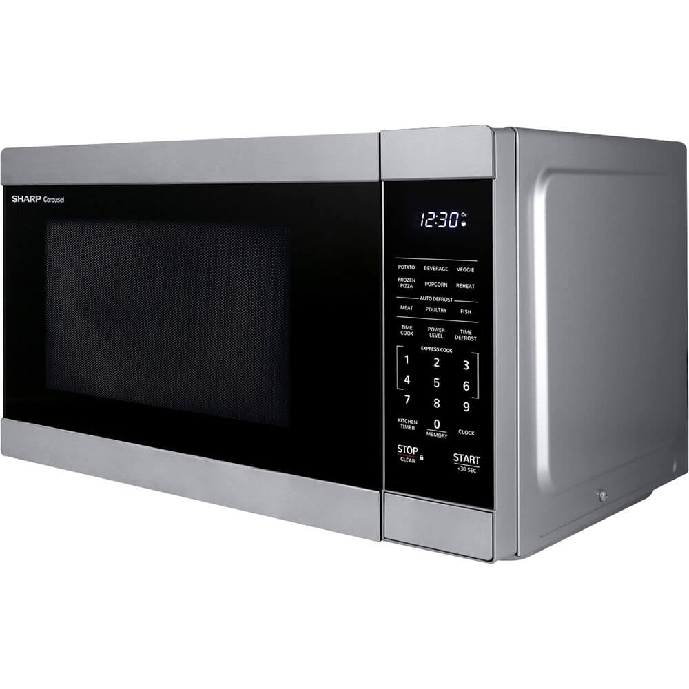 Sharp 1.1-Cu. Ft. Countertop Microwave Oven Stainless (SMC1162HS)