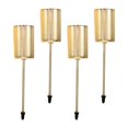 thumbnail image 1 of Candelabro de 4 piezas Strade Fareast Limited oro, 1 of 5