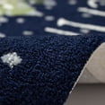 thumbnail image 3 of Liora Manne Frontporch Let It Snow Area Rug Indoor Outdoor Midnight 5x8, 3 of 5