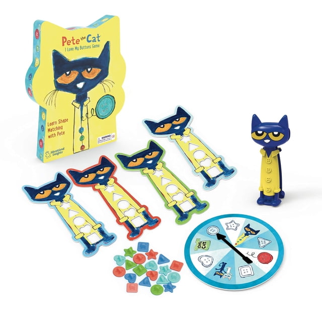 Juego de mesa Educational Insights Pete The Cat I Love My Buttons