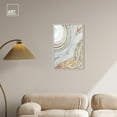 thumbnail image 3 of White Gold Canvas Elegant White and Gold Art by Art Remedy, White Frame, 20" x 30", 3 of 7