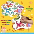 thumbnail image 3 of Kalysky Juego de 6 libros de pegatinas hinchadas para niños de 2 a 4 años, libros de pegatinas reutilizables 3D para niños pequeños de 1 a 3, 2 a 4 años, granja+animal+dinosaurios+mundo oceánico+espac, 3 of 5