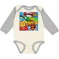 thumbnail image 3 of Inktastic I'm Two Comic Book Boys or Girls Long Sleeve Baby Bodysuit, 3 of 5