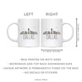 thumbnail image 5 of Koyal Wholesale Colorful City Skyline Graphic Ceramic Coffee Mug, Dallas, 5 of 5