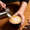 thumbnail image 5 of Stainless Steel Milk Frothing Pitcher with Measurement Scale for Latte Art and Cappuccino Preparation, 5 of 7