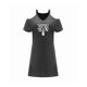 thumbnail image 1 of Vestido de mujer con hombros descubiertos, minivestido transpirable de verano para uso diario y viaje , m M, 1 of 7