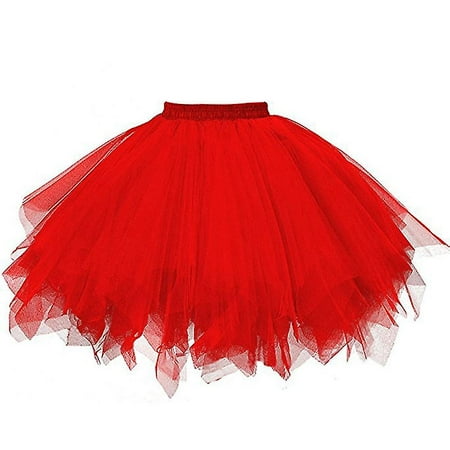 Green Blue Contrast TuTu A-Line Gauze Skirts: BLUE GREEN