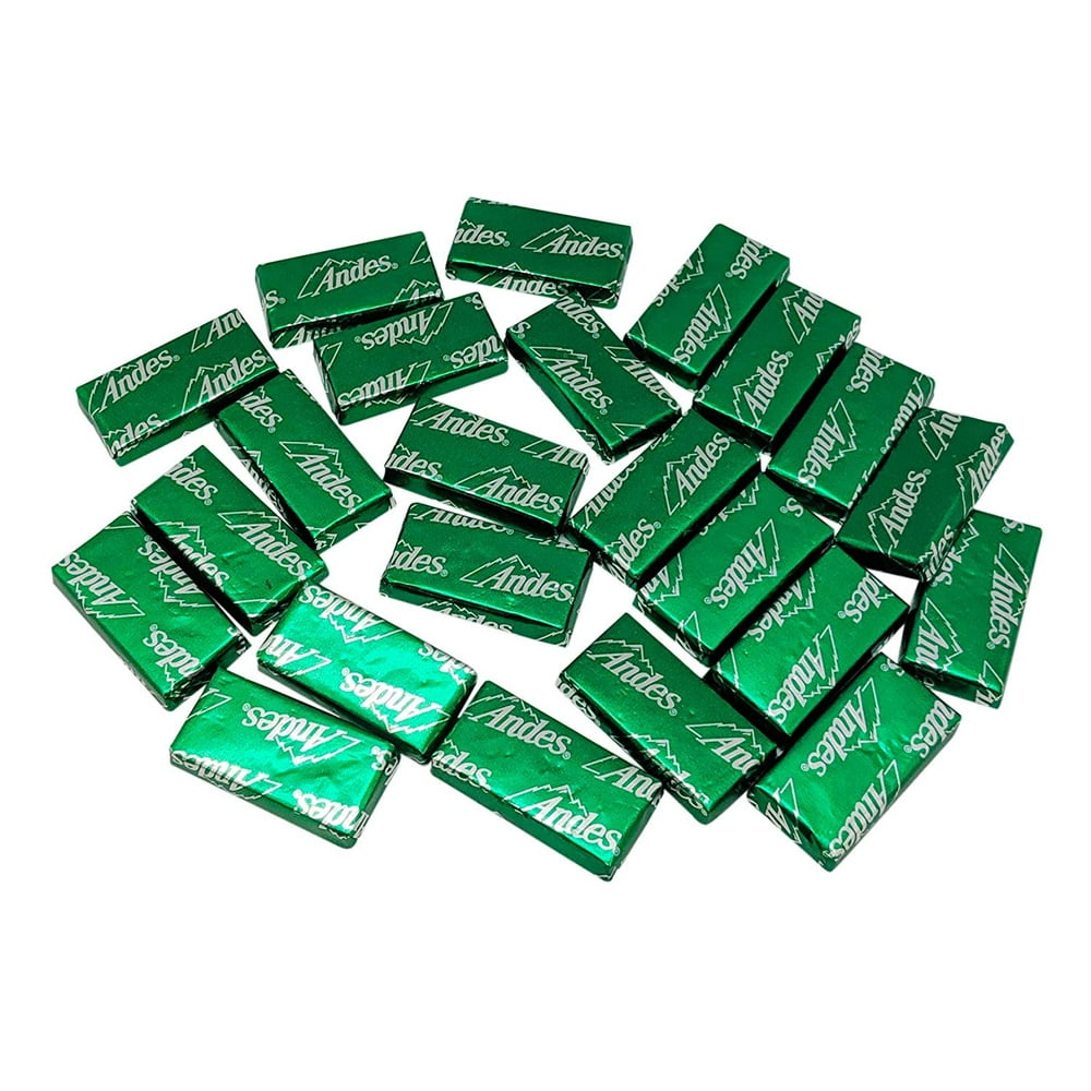 Andes Mints Classic Crème de Menthe Chocolate Candy 1 LB Resealable