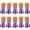 Purple, variant on BOROLA 8 Pcs Missile Filled Foam Rocket Launcher, Compatible For Nerf N-Strike Elite series(purple)