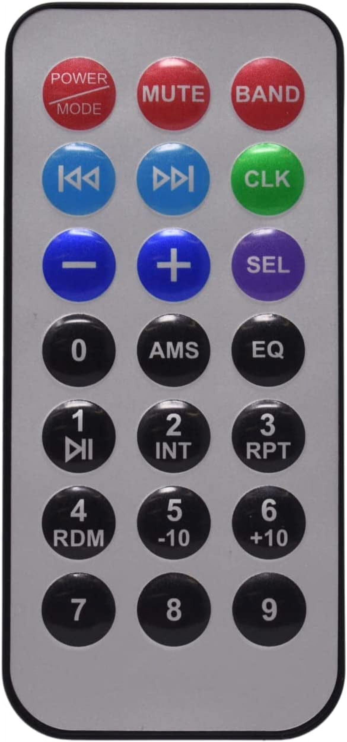 Single Din Multimedia Receiver AM/FM with Bluetooth - CV15BT