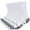 White 6 Pairs, variant on COOPLUS Mens Crew Athletic Socks Moisture Wicking Cushioned Socks 6 Pairs