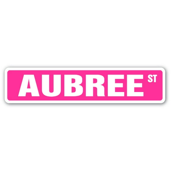 Aubree Street [3 Pack] of Vinyl Decal Stickers |for Laptop Car