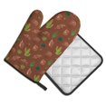 thumbnail image 2 of Vsdgher Cute Armadillos Oven Mitts and Pot Holders 2 pcs Set,High Heat Resistant Kitchen Oven Glove for Baking and Cooking, 2 of 7