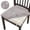 Gray, variant on Konghyp Office Chair Seat Cover, Washable Fabric, Stretchable Protector, Stain-resistant Slipcover, Suitable for All Seasons, Elegant Design for Home and Restaurant