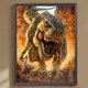 thumbnail image 1 of Cuadros Decorativos 5D bricolaje taladro redondo completo diamante pintura dinosaurio Kit decoración del hogar artesanía (1) Wdftyju embutido en tela, 1 of 1