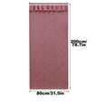 thumbnail image 3 of Thermal Insulated Door Curtain, Thick Windproof & Waterproof Winter Door Cover, Retains Warmth, Soundproof, Easy Hook Installation, 80x200cm(31x78"), 3 of 5