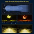 thumbnail image 3 of Yeacher 1Pcs 7inch LED Work Light Pods Spot Flood Combo Beam Fog Lamp Offroad Driving, 3 of 8