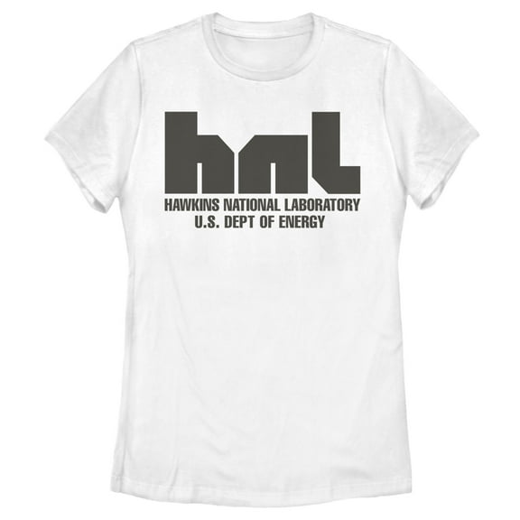 Netflix Women's Stranger Things Hawkins National Lab Logo Graphic T-Shirt