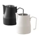 thumbnail image 4 of Jarra para Espumar Leche, Jarra de Acero Inoxidable para Chocolate Caliente, Hogar, Restaurante, 350 Ml, Color Negro+Jarra para Espumar Leche, , Beige 500ml Negro 500ml perfecl espuma de leche, 4 of 8