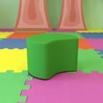 thumbnail image 2 of Flash Furniture Nicholas Soft Seating Flexible Moon for Classrooms and Daycares - 12" Seat Height (Green), 2 of 12