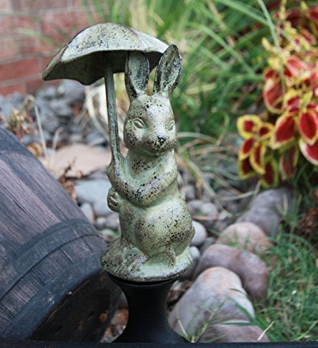 Decorative Garden Stakes Atlantic Collectibles Whimsical Bunny