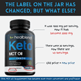 thumbnail image 3 of Healblend Keto MCT Oil Capsules 2000mg - Natural Ketogenic Fat Burner, Ketosis Diet Pills, Metabolism Booster for Men Women - Exogenous Ketones Supplements (270 Soft Gels 135 day) - 3-Pack, 3 of 10
