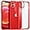 Red, variant on Shockproof Clear Case for iPhone 12/12 Pro, [Not Yellowing] [10FT Military Drop Protection] Hard Clear Back Four Corner Airbags Drop Protection Phone Cover, 6.1 inch, Red
