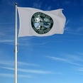thumbnail image 2 of Dutern Double Sided Staten Island, New York Flag Banner 3 Ply with Brass Grommets 2x3 Feet, 2 of 4