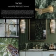 thumbnail image 2 of Rohl 100126RS1MB 1.8 GPM Single Function Rain Shower Head - Black, 2 of 7