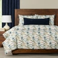 thumbnail image 3 of SIScovers  Tranquil Japanese Garden Print Duvet Set Kirin Pearl - Queen - 5 Piece, 3 of 5