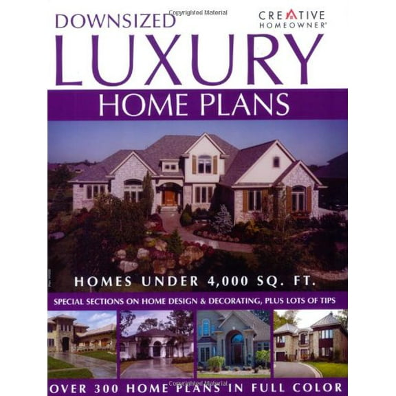 Pre-Owned Downsized Luxury Home Plans (Paperback) 1580113877 9781580113878