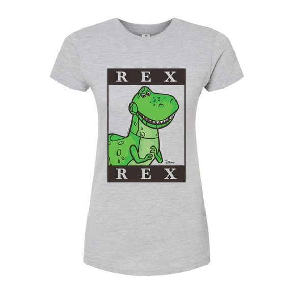 Toy Story 4 - Type Block Rex - Juniors Fitted Graphic T-Shirt