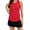 Red#25, variant on HAJWOH Women 2026 Summer Workout Tank Tops S Ruffle Sleeveless Racerback Crewneck Casual Loose Running Gym Athletic Tee Shirts