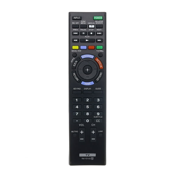 PC/タブレット PC周辺機器 Replacement TV Remote Control for Sony KDL-60W610B Television
