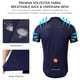 thumbnail image 2 of Camiseta de ciclismo de secado rápido de manga corta para hombre para correr Fitness, 2 of 8