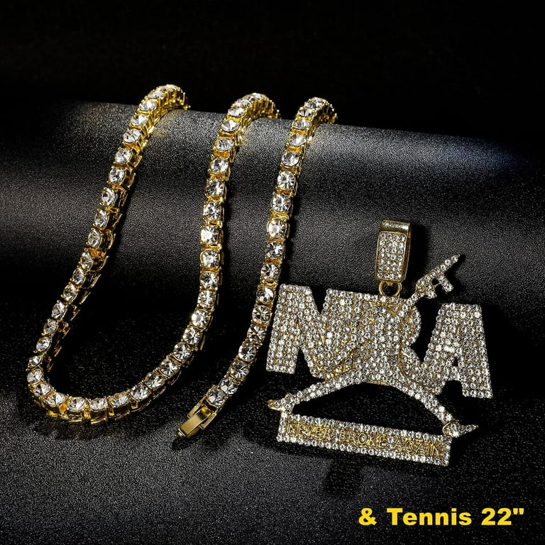 HH Bling Empire Men's Iced Out NBA Youngboy Chains