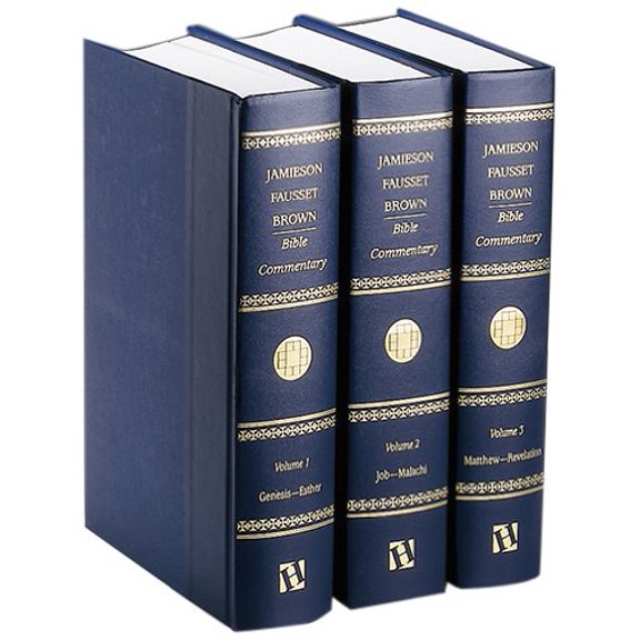Pre-Owned JAMIESONFAUSSETBROWN BIBLE COMMENTARY Hardcover