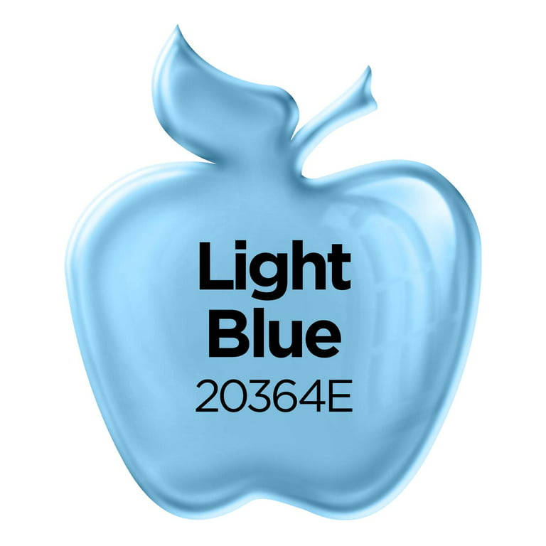 Apple Barrel 20364E Acrylic Craft Paint, Gloss Finish, Light Blue, 2 fl oz