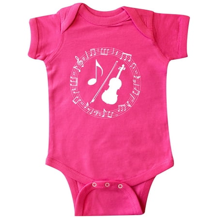 

Inktastic Violin Gift for Violinist Gift Baby Boy or Baby Girl Bodysuit