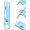 Blue, variant on 4 in 1 Sewing Machine Needle Threader, Seam Ripper w/Magnifier & Scale for Tailors, and Sewing Lover