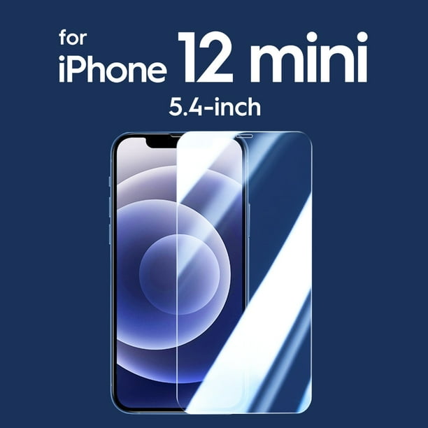 SmartDevil 1 2 4 piezas Protector de pantalla para iPhone 14 Pro Max 13 12 11 Mini Vidrio templado X XS XR HD Frontal 9H Fácil de instalar Deng Xun unisex