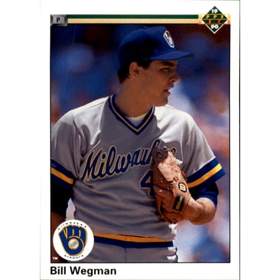 Collectible 1990 Upper Deck #629 Bill Wegman MLB Baseball Trading Card