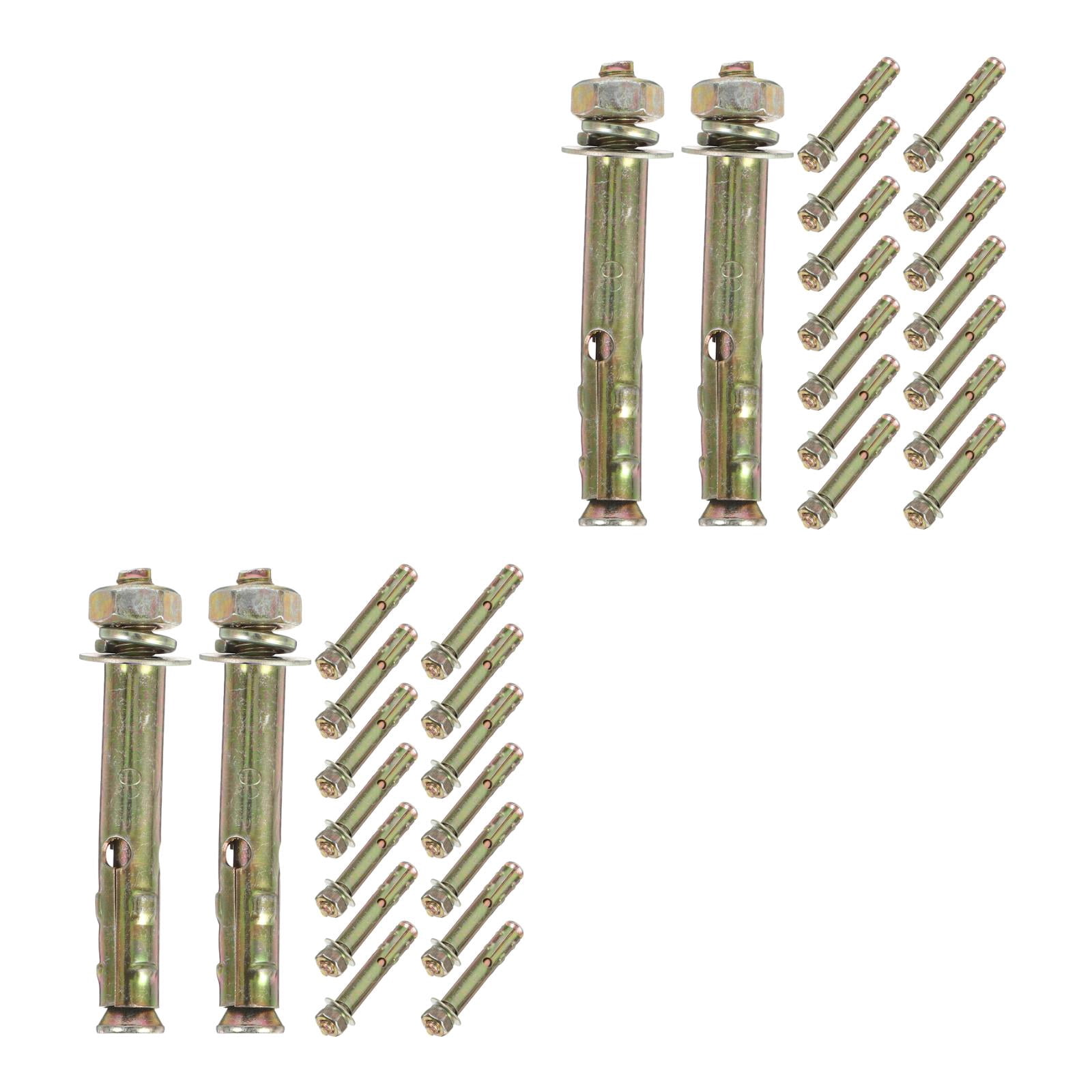 Raindrops 40 pcs Durable Expansion Screws for Concrete Steel expansion bolt for Secure Fastening Steel Expansion Screws Expansion Bolts Fastening Screws ( x 60mm)