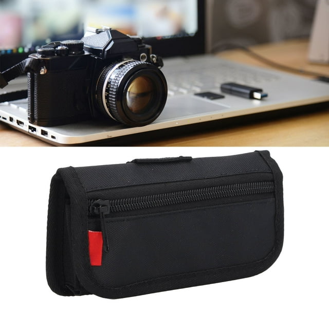 Bolsa de Cámara DSLR Bolsa Pvc Batería Portátil Portátil Portátil para LP-E6 LP-E17 FZ100 FW50 F550