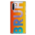 thumbnail image 1 of MUNDAZE Samsung Galaxy Note 10 Plus Shockproof Clear Hybrid Protective Phone Case Orange Red Clear Funny Text Quote Bruh Cover, 1 of 5