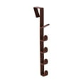 thumbnail image 1 of Clearance! beishanbush Hooks for Hanging Simple Door Hanger Clothes Hanger Door Door Door Hole Door Back Storage Rack Creative Clothes Hook One Size Brown, 1 of 6