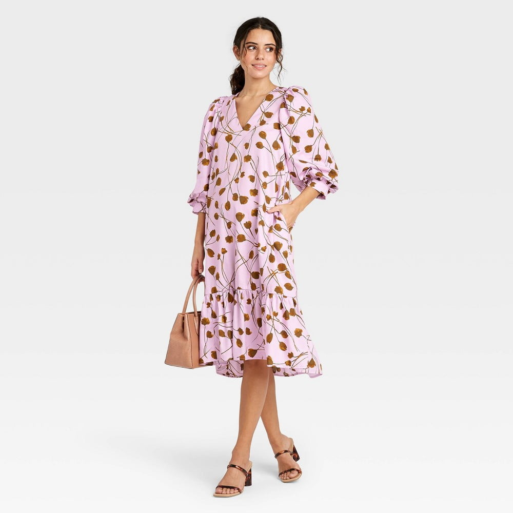 ruffle day dress