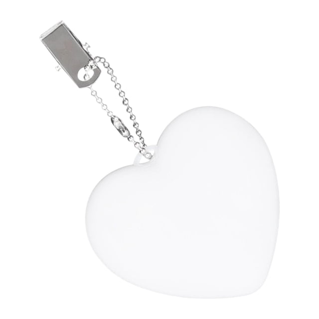Accesorio de luz nocturna colgante con luz táctil para bolso, regalo, portátil, ligero, creativo con sensores automáticos, luz para bolso Corazón