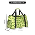 thumbnail image 3 of Rateoe Funny Frogs Pattern Gym Bag for Women, Duffle Bag for Travel with Wet Pocket, Carry on Weekender Bags for Women, Water Resistant Travel Bag Duffel Bag, 3 of 7