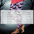 thumbnail image 3 of Yeaiivve Halloween Gift for Women Bat Printed Leggings Butt Lift Tummy Control Workout Legging Elastic High Waist Yoga Pants XL, 3 of 6